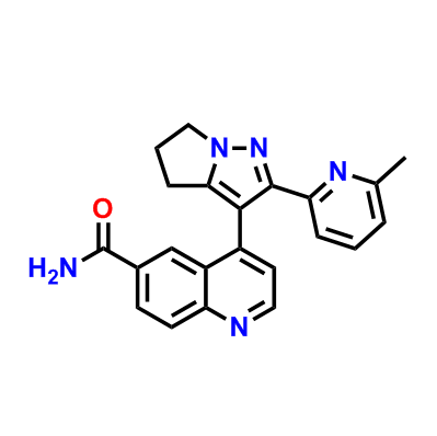 4-[5,6-二氢-2-(6-甲基-2-吡啶基)-4H-吡咯并[1,2-b]吡唑-3-基]-6-喹啉甲酰胺