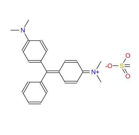 16044-24-9;Dimethyl[4-[4-(dimethylamino)--phenylbenzylidene]-2,5-cyclohexadien-1-ylidene]ammonium hydrogen sulphate