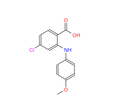 4-氯-2-((4-甲氧苯基)氨基)苯甲酸
