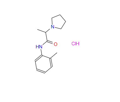 19281-32-4；-methyl-N-(o-tolyl)pyrrolidine-1-acetamide monohydrochloride