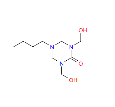 16356-33-5；5-butyltetrahydro-1,3-bis(hydroxymethyl)-1,3,5-triazin-2(1H)-one