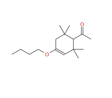 16556-52-8；1-(4-butoxy-2,2,6,6-tetramethyl-3-cyclohexen-1-yl)ethan-1-one