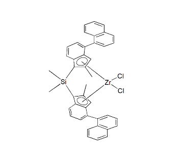 857261-59-7；二甲基硅基二( 2-甲基-蔡林基)二氯化锆