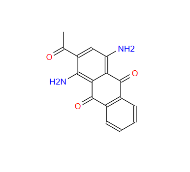 2-乙酰-1,4-二氨基-9,10-蒽二酮；19500-94-8；2-acetyl-1,4-diaminoanthraquinone