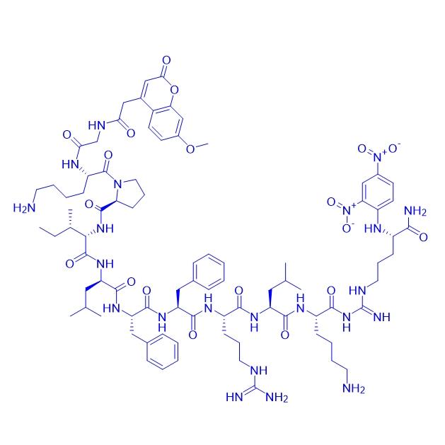 Cathepsin DE Substrate, Fluorogenic 839730-93-7.png