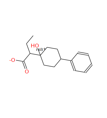 19395-79-0；Sodium -ethyl-1-hydroxy-4-phenylcyclohexaneacetate