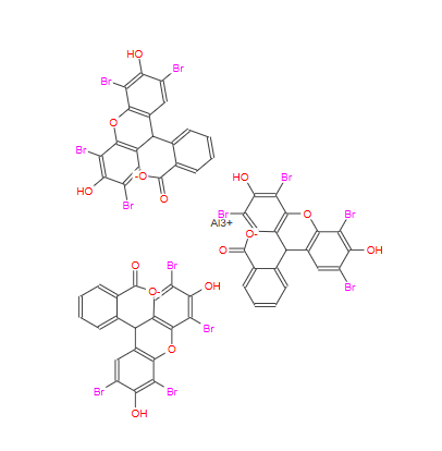 16508-80-8；颜料红 90:1 铝色淀[CI 45380:3]；2-(2,4,5,7-tetrabromo-3,6-dihydroxyxanthen-9-yl)benzoic acid, aluminium salt