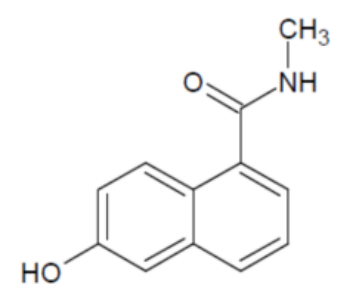 6-羟基-N-甲基萘甲酰胺