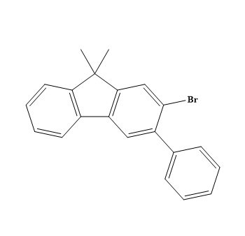 2-溴-9,9-二甲基-3-苯基-9H-芴；2707412-64-2