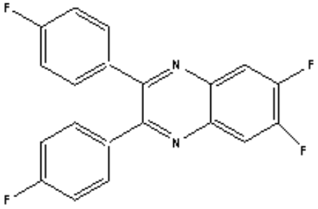 2,3-双(4-氟苯基)-6,7-二氟喹喔啉 （四氟喹喔啉）