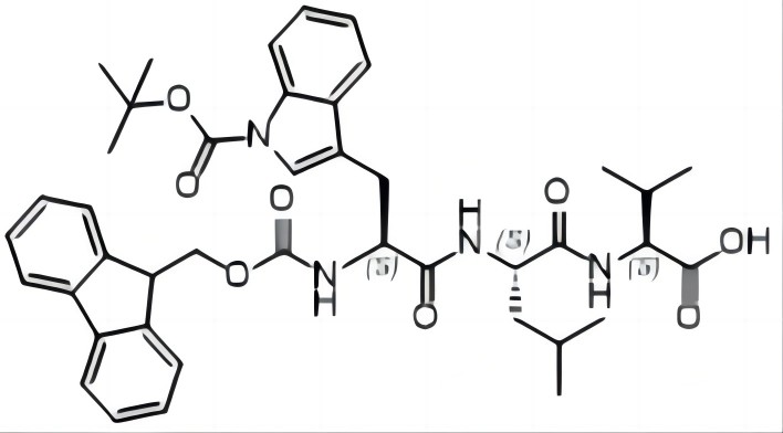Fmoc-Trp(Boc)-Leu-Val-OH