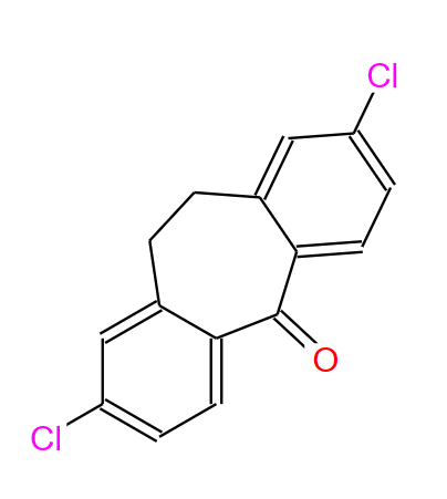 143747-34-6；4,4'-dichlorodibenzosuberone