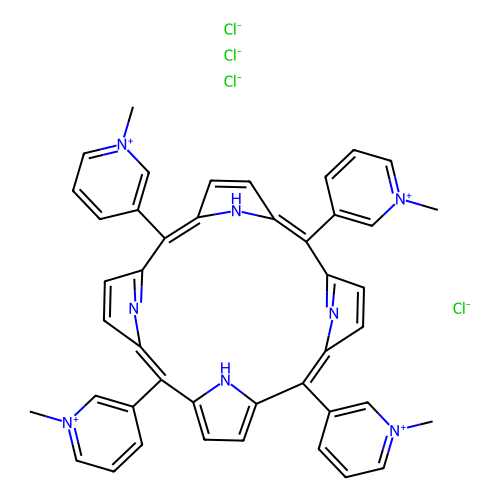 aladdin 阿拉丁 M289949 外消旋-四(N-甲基-3-吡啶基)四氯化卟吩 94343-62-1 >98%(HPLC)