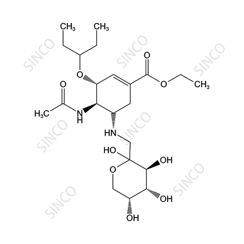 奥司他韦果糖加合物1(阿马多利重排产物）