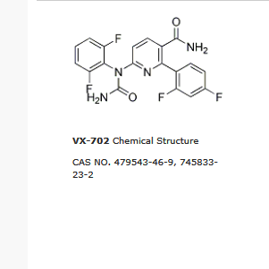VX-702|VX702 |p38α MAPK抑制剂