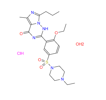 盐酸瓦地那非三水合物；330808-88-3；Vardenafil hydrochloride trihydrate