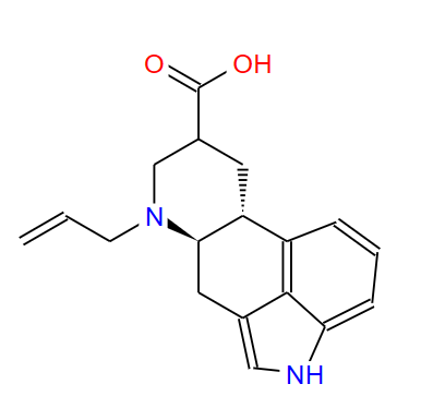 81409-74-7；6-(2-丙烯基)二氢麦角酸