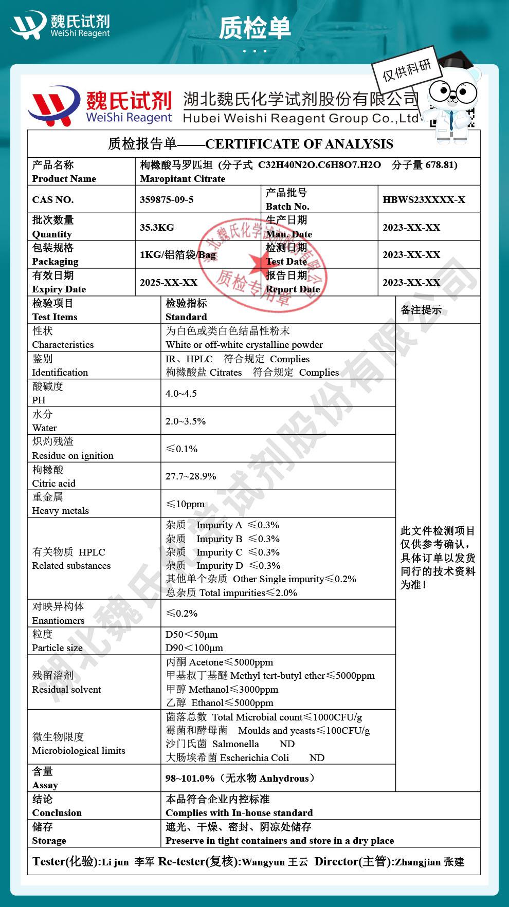 枸橼酸马罗匹坦—359875-09-5技术资料_04.jpg