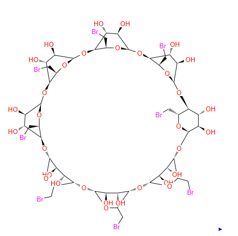 53784-84-2;八-(6-溴-6-脱氧)-gamma-环糊精