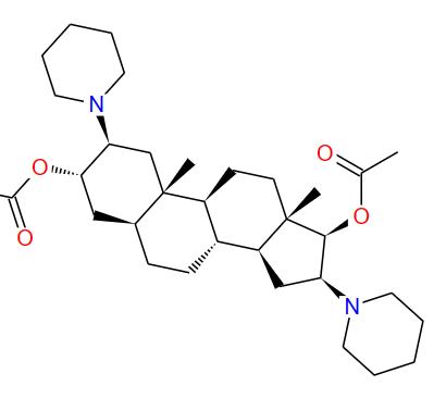 13529-31-2;(2b,3a,16b,17b)-2,16-双(哌啶基)-3,17-二乙酰氧基-5-雄甾烷
