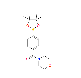 656239-38-2；4-(吗啉-4-羰基)苯硼酸频哪酯；4-(MORPHOLINE)CARBOXAMIDOPHENYLBORONIC ACID, PINACOL ESTER