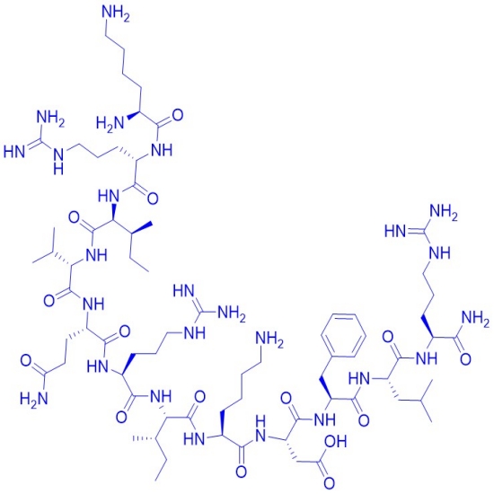 人源抗菌肽片段肽LL-37 (18-29)/1218951-51-9/KR-12 amide (human)