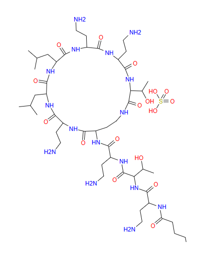 1264-72-8;硫酸粘杆菌素