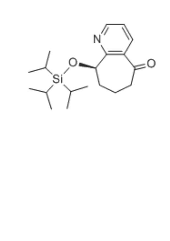 (9R)-9-三(丙-2-基)甲硅氧基-6,7,8,9-四氢环庚[b]吡啶-5-酮盐酸盐