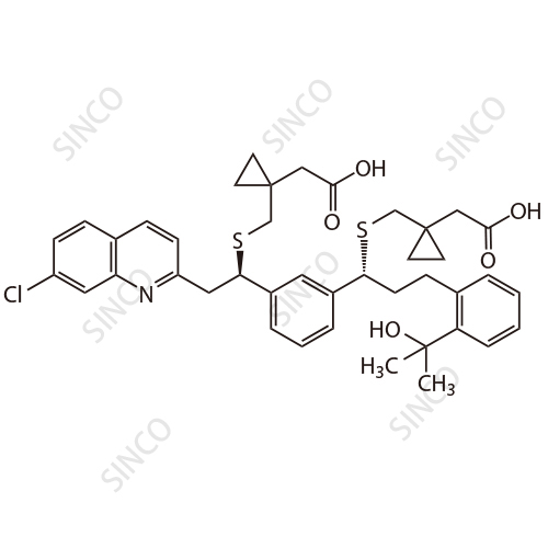 (r，r)-孟鲁司特双硫化物