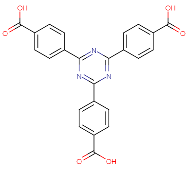 2,4,6-三(4-羧基苯基)-1,3,5-三嗪;61414-16-2;外观：黄棕色粉末，可提供大包装，按需分装！