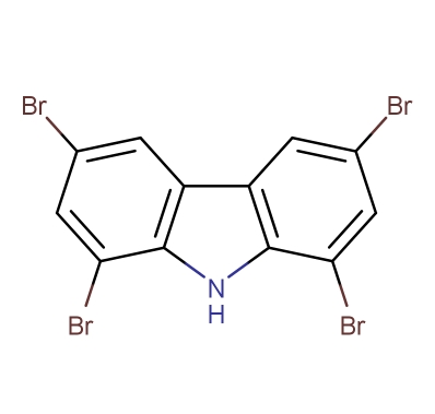 1,3,6,8-四溴咔唑；55119-09-0；1,3,6,8-Tetrabromo-9H-carbazole