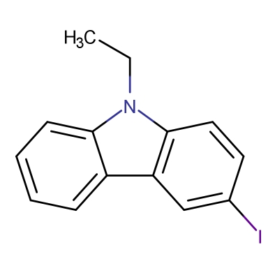 3-碘-9-乙基咔唑；50668-21-8；3-Iodo-9-ethylcarbazole;9H-Carbazole, 9-ethyl-3-iodo-