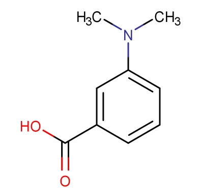 间二甲氨基苯甲酸；3-(二甲基氨基)苯甲酸；99-64-9；3-(Dimethylamino)benzoic acid