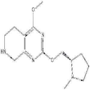 Pyrido[3,4-d]pyrimidine, 5,6,7,8-tetrahydro-4-methoxy-2-[[(2S)-1-methyl-2-pyrrolidinyl]methoxy]-