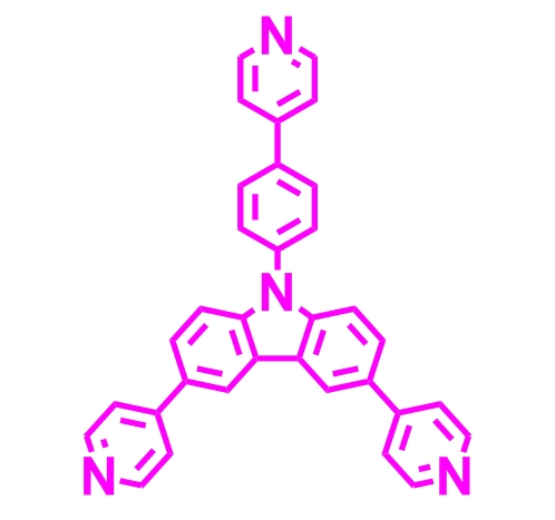 3,6-二（吡啶-4-基）-9-（4-（吡啶-4-基苯基）-9H-咔唑 ；1365567-83-4