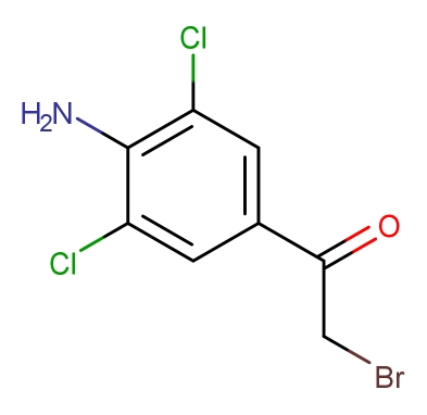 4-氨基-3,5-二氯-α-溴代苯乙酮；37148-47-3；4-Amino-3,5-dichloro-alpha-bromoacetophenone