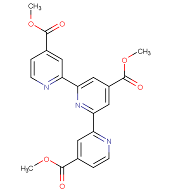 2,2':6',2''-三联吡啶-4,4',4''-三羧酸三甲酯;外观:白色粉末;可提供大数量定制，可按需分装！