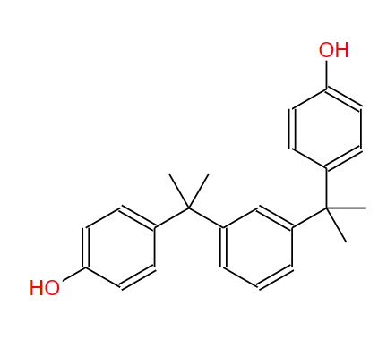 13595-25-0；1,3-双[2-(4-羟苯基)-2-丙基]苯