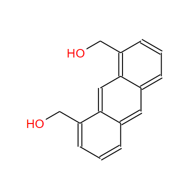 34824-20-9；1,8-双(羟甲基)蒽