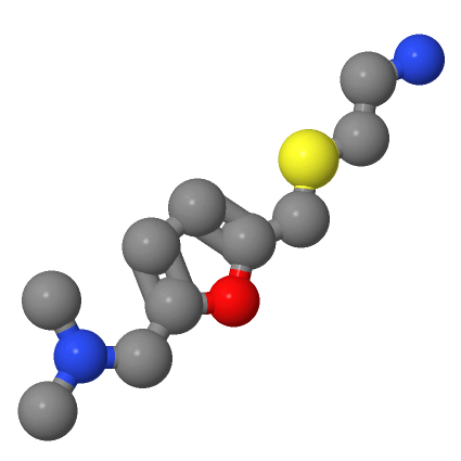 66356-53-4；5-(((2-氨基乙基)硫代)甲基)-N,N-二甲基-2-呋喃甲胺