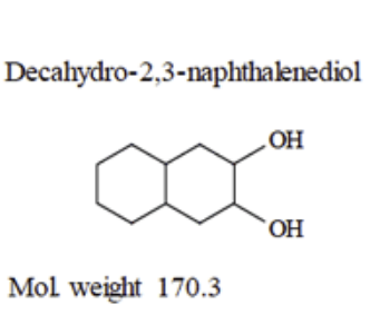 十氢-2,3-萘二醇；57397-07-6