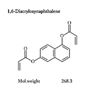 1,6-二丙烯酰氧基萘；159550-85-3