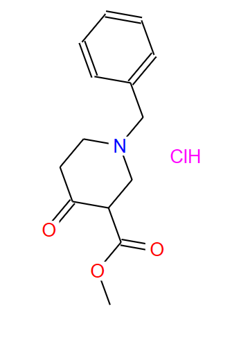 3939-01-3；1-苄基-3-甲氧羰基-4-哌啶酮盐酸盐