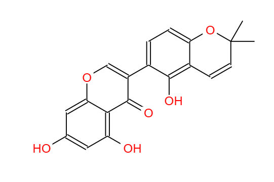 甘草异黄酮 B，66056-30-2，Licoisoflavone B。