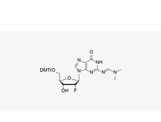 5'-O-DMT-N2-dimethylformamidine-2'-fluoro-2'-deoxyguanosine
