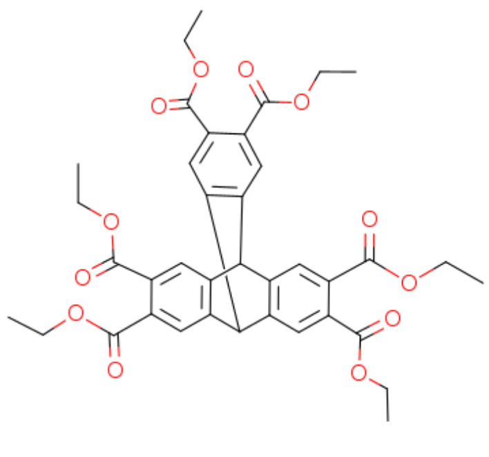 hexaethyl triptycene-2,3,6,7,14,15-hexacarboxylate；947243-14-3