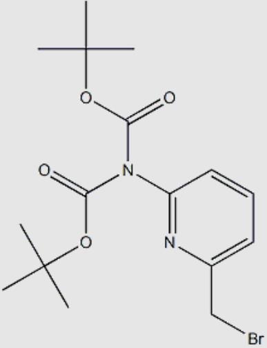 N-[6-(溴甲基)-2-吡啶基]-N-叔丁氧羰基氨基甲酸叔丁酯