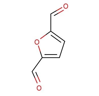 2,5-二甲酰基呋喃; 2,5-呋喃二甲醛；823-82-5；Furan-2,5-dicarbaldehyde