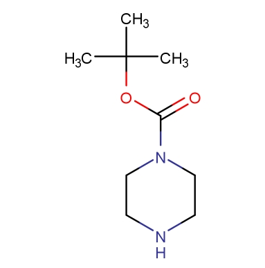 1-叔丁氧羰基哌嗪；57260-71-6；tert-Butyl 1-piperazinecarboxylate