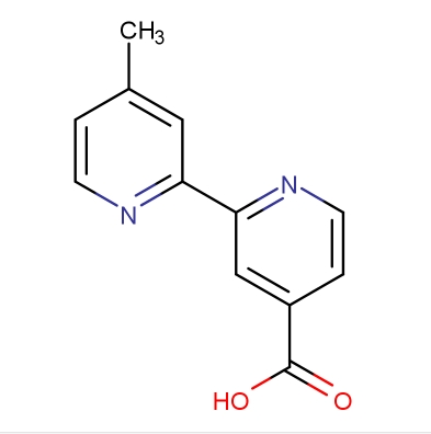 4'-甲基-2,2'-联吡啶-4-甲酸；103946-54-9；4-Carboxy-4'-methyl-2,2'-bipyridine